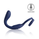 VibraDuo Remote-Controlled Prostate Massager with Cockring > Anal Range > Prostate Massagers